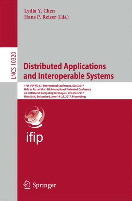 Book cover of: Distributed Applications and Interoperable Systems. By: Lydia Y. Chen