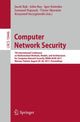 Book cover of: Computer Network Security. By: Jacek Rak