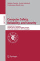 Book cover of: Computer Safety, Reliability, and Security. By: Stefano Tonetta