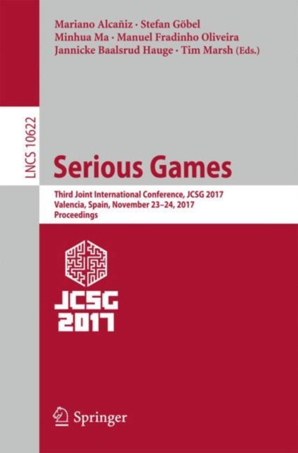 Book cover of: Serious Games. By: Mariano Alcañiz