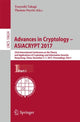 Book cover of: Advances in Cryptology – ASIACRYPT 2017. By: Tsuyoshi Takagi