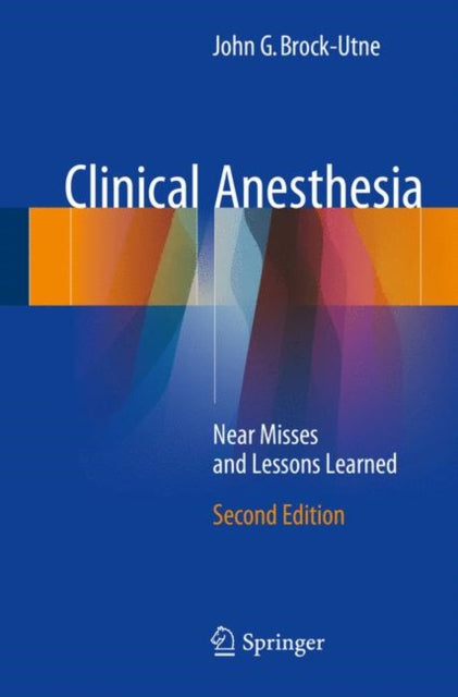 Book cover of: Clinical Anesthesia. By: John G. Brock-Utne