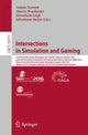 Book cover of: Intersections in Simulation and Gaming. By: Anjum Naweed