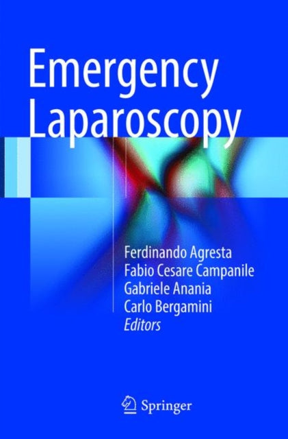 Book cover of: Emergency Laparoscopy. By: Ferdinando Agresta