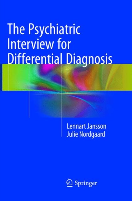 Book cover of: Psychiatric Interview for Differential Diagnosis. By: Lennart Jansson