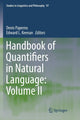 Book cover of: Handbook of Quantifiers in Natural Language: Volume II. By: Denis Paperno