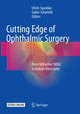 Book cover of: Cutting Edge of Ophthalmic Surgery. By: Ulrich Spandau