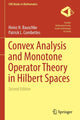 Book cover of: Convex Analysis and Monotone Operator Theory in Hilbert Spaces. By: Heinz H. Bauschke