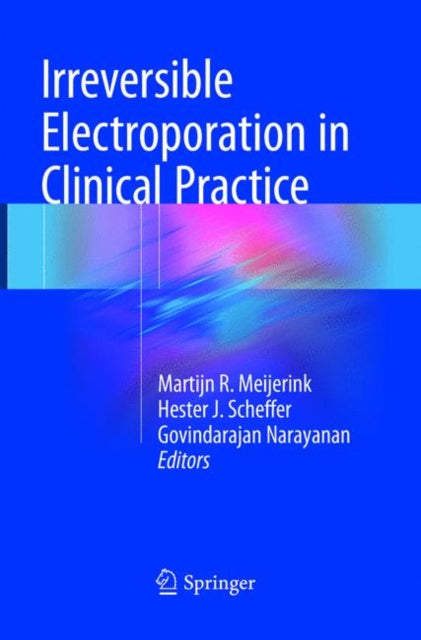 Book cover of: Irreversible Electroporation in Clinical Practice. By: Martijn R. Meijerink