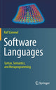 Book cover of: Software Languages. By: Ralf Lämmel
