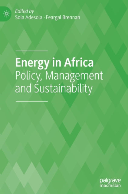 Book cover of: Energy in Africa. By: Sola Adesola