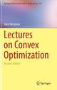 Book cover of: Lectures on Convex Optimization. By: Yurii Nesterov