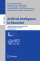 Book cover of: Artificial Intelligence in Education. By: Carolyn Penstein Rosé