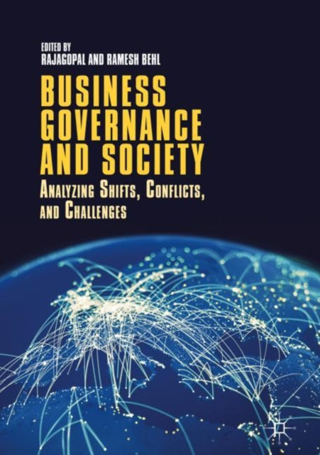 Book cover of: Business Governance and Society. By: Rajagopal
