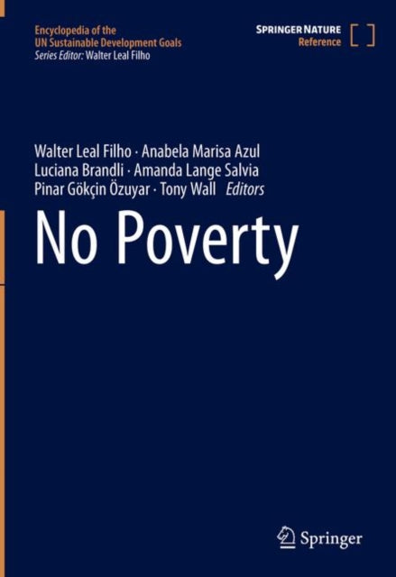Book cover of: No Poverty. By: Walter Leal Filho