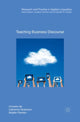 Book cover of: Teaching Business Discourse. By: Cornelia Ilie