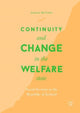 Book cover of: Continuity and Change in the Welfare State. By: Anthony McCashin