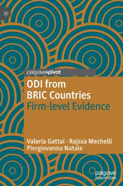 Book cover of: ODI from BRIC Countries. By: Valeria Gattai