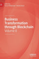 Book cover of: Business Transformation through Blockchain. By: Horst Treiblmaier