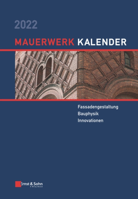Book cover of: Mauerwerk-Kalender 2022. By: Detleff Schermer