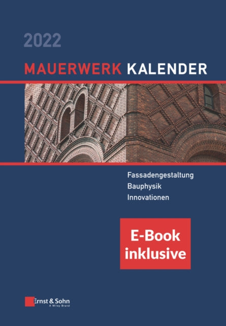 Book cover of: Mauerwerk-Kalender 2022. By: Detleff Schermer