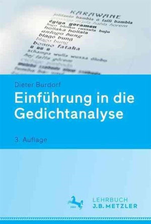 Einfuhrung in die Gedichtanalyse