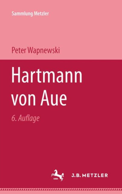 Book cover of: Hartmann von Aue