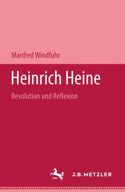 Book cover of: Heinrich Heine. By: Manfred Windfuhr