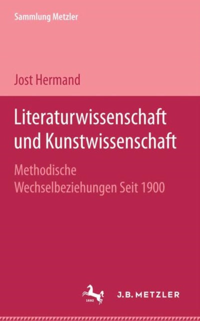 Book cover of: Literaturwissenschaft und Kunstwissenschaft. By: Jost Hermand
