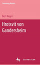 Book cover of: Hrotsvit von Gandersheim. By: Bert Nagel