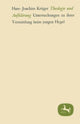 Book cover of: Theologie und Aufklarung. By: Hans-Joachim Krüger