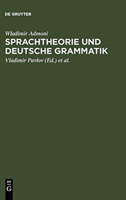 Book cover of: Sprachtheorie und deutsche Grammatik