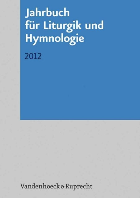 Book cover of: Jahrbuch fA"r Liturgik und Hymnologie. By: Ada Kadelbach