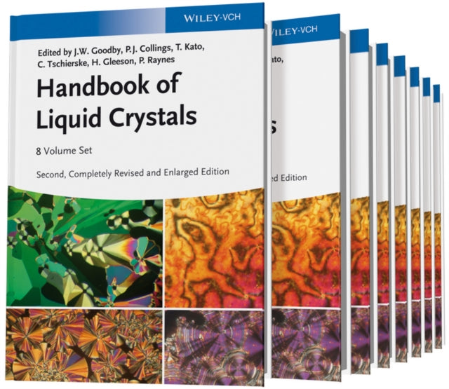 Book cover of: Handbook of Liquid Crystals, 8 Volume Set. By: John W. Goodby