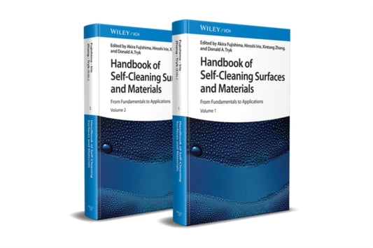 Book cover of: Handbook of Self-Cleaning Surfaces and Materials. By: Akira Fujishima