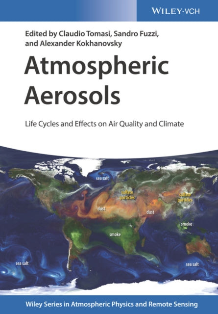 Book cover of: Atmospheric Aerosols. By: Claudio Tomasi