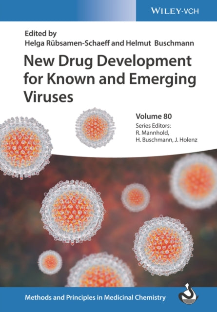 Book cover of: New Drug Development for Known and Emerging Viruses. By: Helga Rübsamen-Schaeff