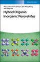 Book cover of: Hybrid Organic-Inorganic Perovskites. By: Alessandro Stroppa