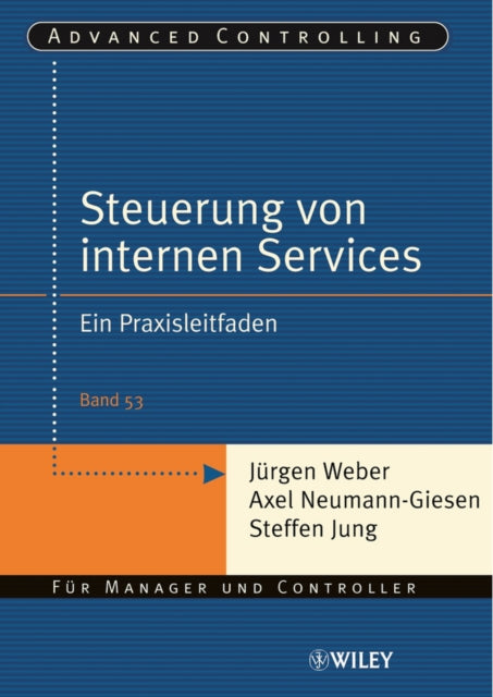 Book cover of: Steuerung interner Servicebereiche. By: Jurgen Weber