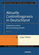 Book cover of: Aktuelle Controllingpraxis in Deutschland. By: Jürgen Weber