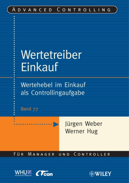 Book cover of: Wertetreiber Einkauf. By: Jürgen Weber