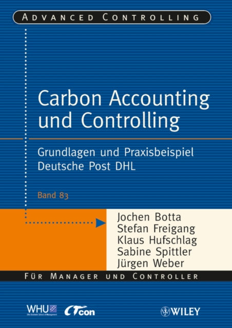 Book cover of: Carbon Accounting und Controlling. By: Weber, J.