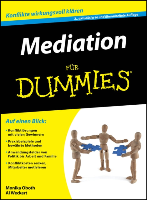 Book cover of: Mediation fur Dummies. By: Al Weckert