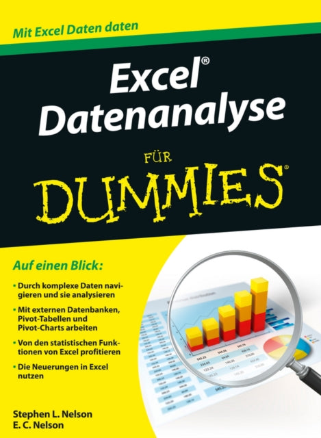 Book cover of: Excel Datenanalyse fur Dummies. By: Stephen L. Nelson