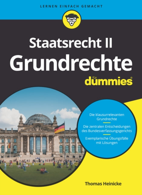 Book cover of: Staatsrecht II: Grundrechte fur Dummies. By: Thomas Heinicke