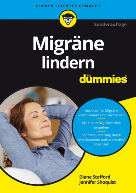 Book cover of: Migrane lindern fur Dummies. By: Diane Stafford