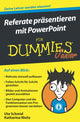 Book cover of: Referate prasentieren mit PowerPoint fur Dummies Junior. By: Ute Schmid