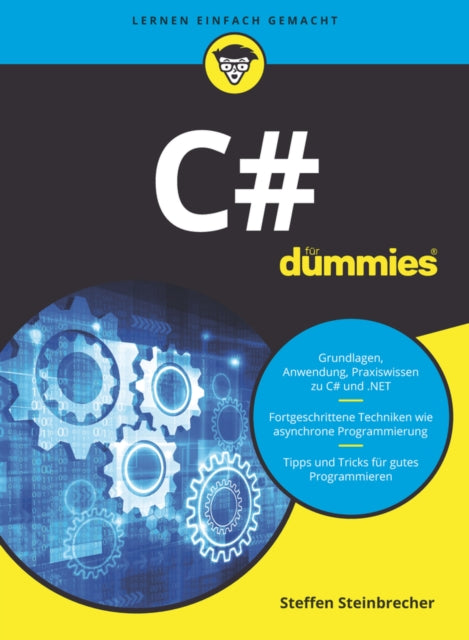 Book cover of: C# fur Dummies. By: Steffen Steinbrecher