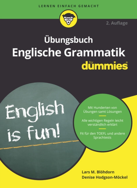 Book cover of: Ubungsbuch Englische Grammatik fur Dummies. By: Lars M. Blöhdorn