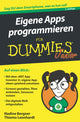 Book cover of: Eigene Apps programmieren fur Dummies Junior. By: Nadine Bergner